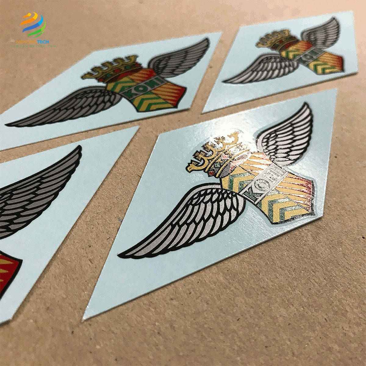 In Decal Trượt Nước: In lên thủy tinh, nhựa, kim loại...